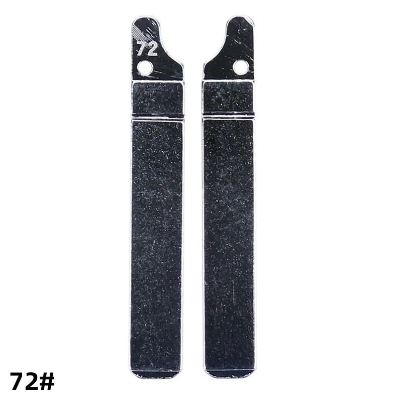 

FLYBETTTER OEM 50Pcs 72# Metal Uncut Remote Key Blade For Citron C-Triomphe