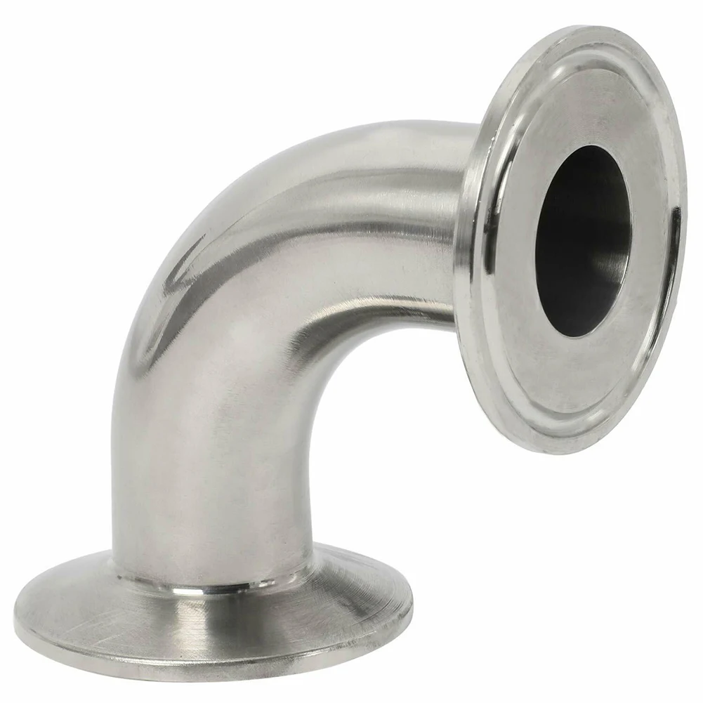 

Elbow Adapter Sanitary Ferrule Elbow Pipe Fitting 304 Stainless Steel 90 Degree