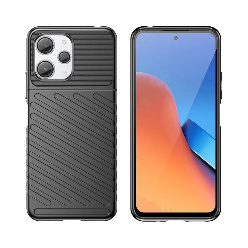 For Xiaomi Redmi 12 Case Silicone New Matte Rubber Protective Case Redmi 12 Cover For Redmi 12 Case