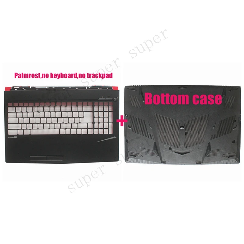 Фото SSS+ Корпус с подставкой для рук/нижняя часть корпуса для MSI GL63 8SC/8RB/8RCS(MS-16P8)/GL63 8RC/8RD(MS-16P6) №1