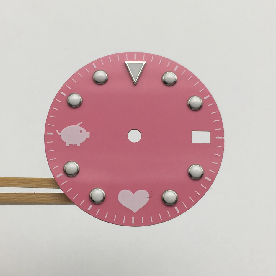 No Logo The 28.5mm Watch Dial Is A Modified Dial That Literally  for NH35A Calibre Men Watch Accessories