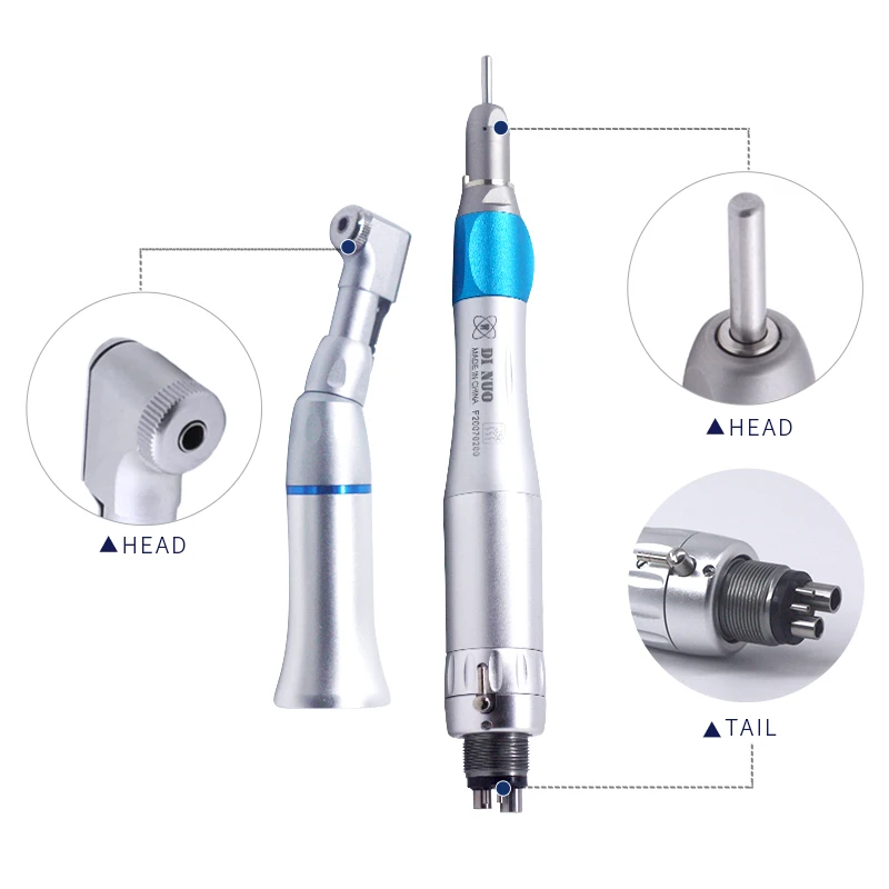 BIG PROMOTION Dental Handpiece Ex-203 Dental Push High & Low Speed Handpiece Turbine Kit Set 2h / 4h For Detistry Euipment