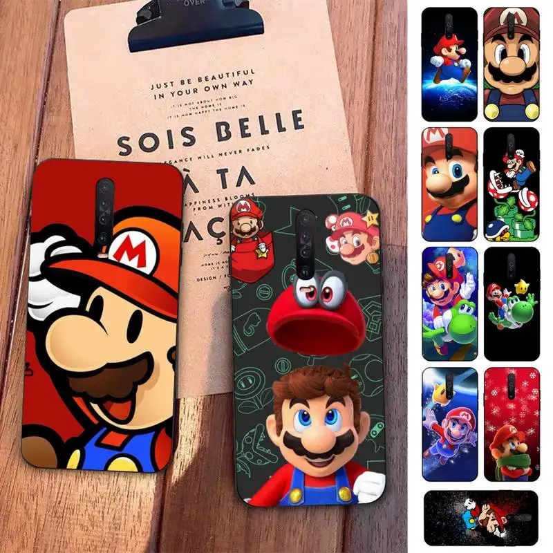 

BANDAI Mario Phone Case for Redmi 5 6 7 8 9 A 5plus K20 4X S2 GO 6 K30 pro