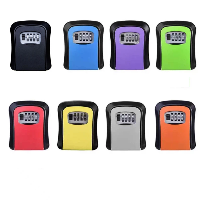 Погодозащищенный настенный Сейф для ключей с паролем коробка замком No4