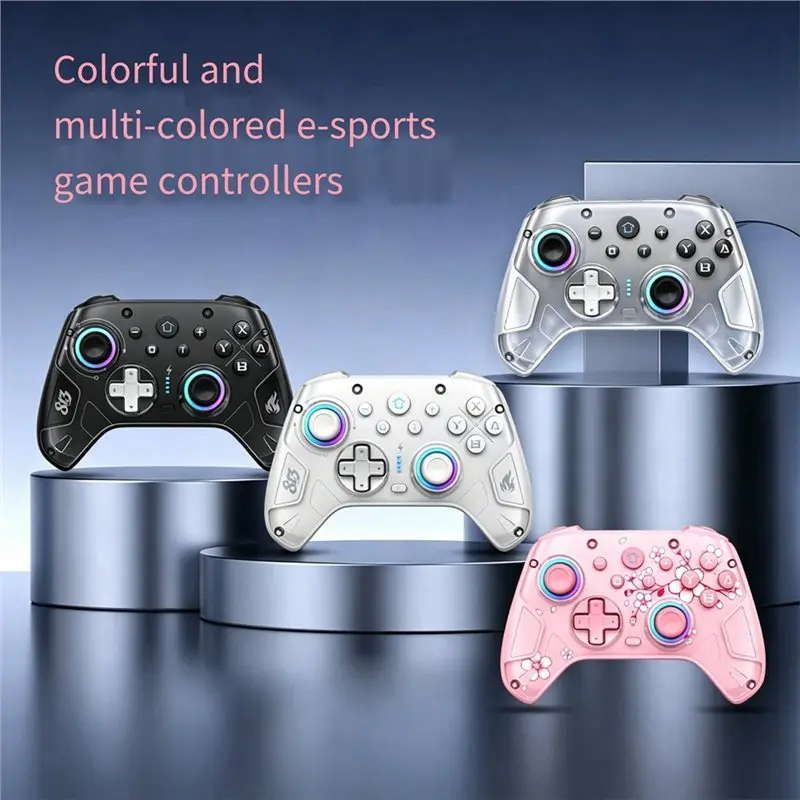 ABFN-For Switch2 Беспроводной игровой контроллер с двумя моторами, RGB-подсветкой, 9-осевым гироскопом и программируемым геймпадом. (art.: 3920dcd1cc146) - 3920dcd1cc146