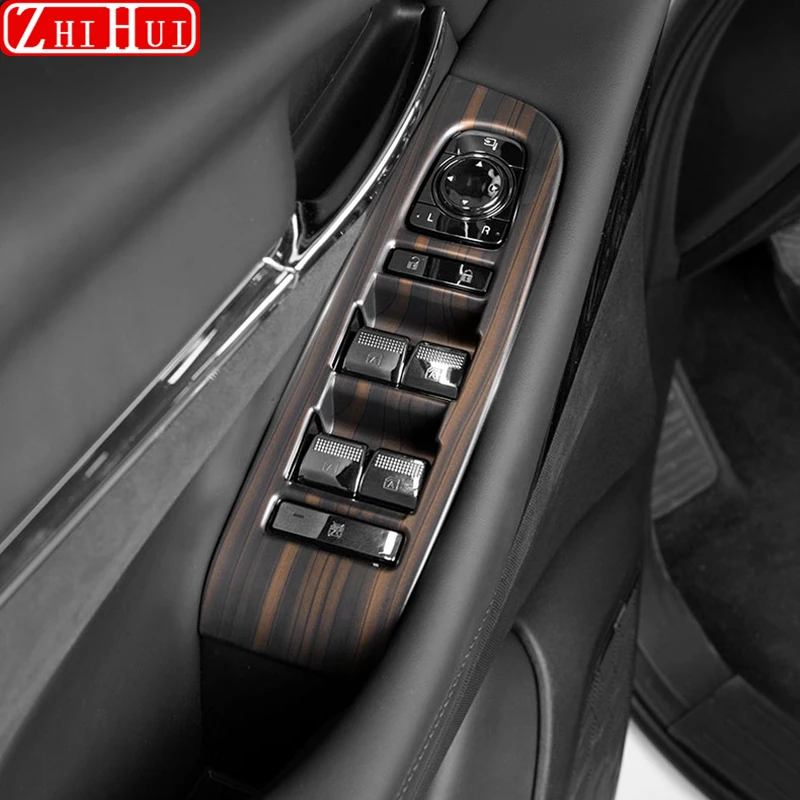 Для Trumpchi GAC M8 2024 2023 автомобильный Стайлинг интерьер персиковый деревянный узор