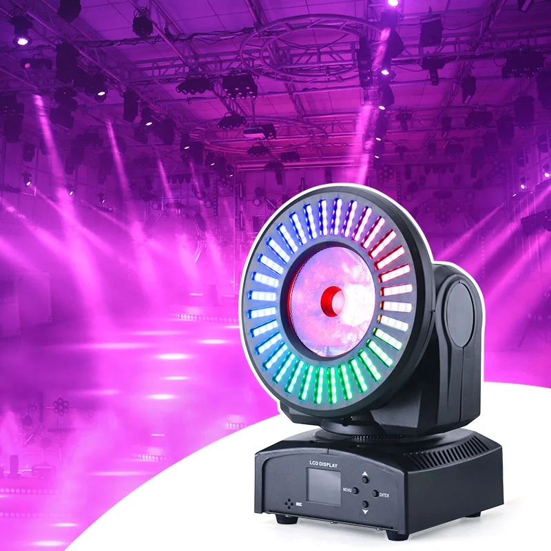 

Moving head Stage Light 60W led spot+smd moving head Disco dj lights