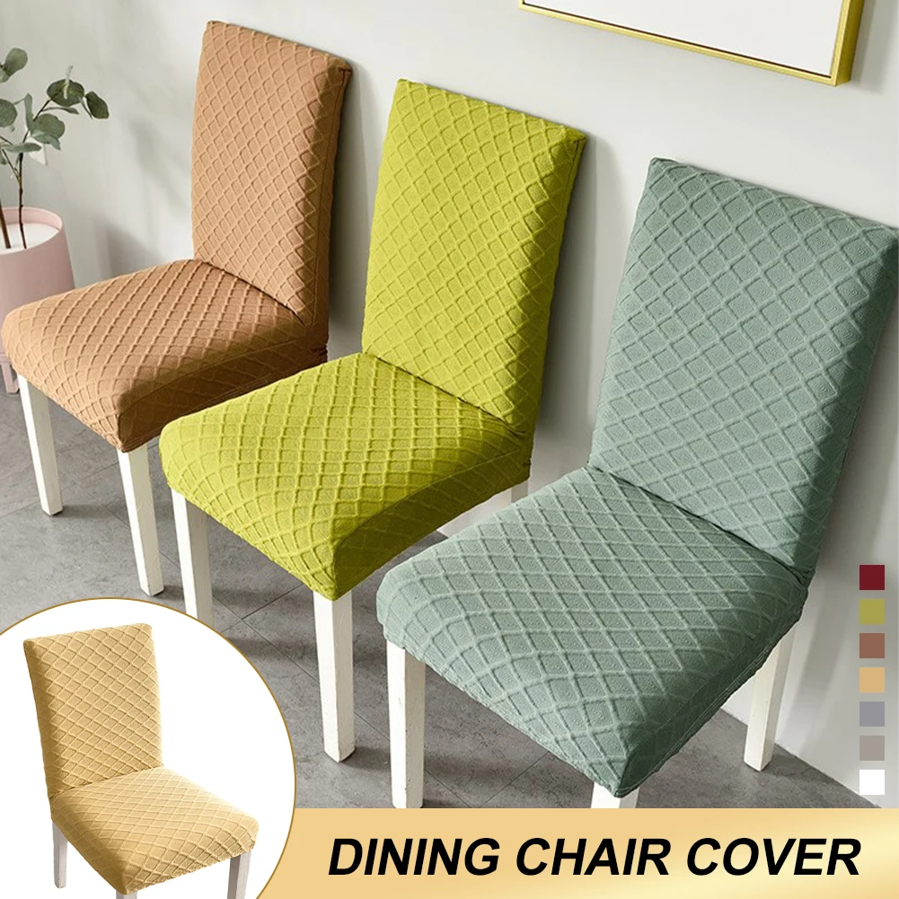 

1PCS Universal Chair Cover Elastic Polyester Washable Seat Covers For Home Dining Lving Room All-Inclusive Chair Covers