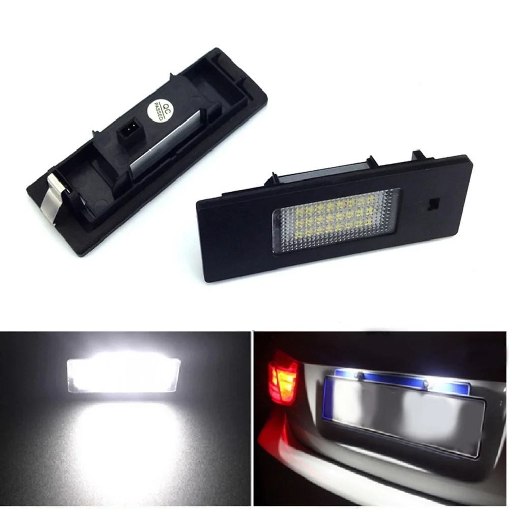 

2pcs LED Licence Number Plate Light Lamp Bulb W8 147 BZ/DS 2000 License Plate Lamp Taillight Car Accessories
