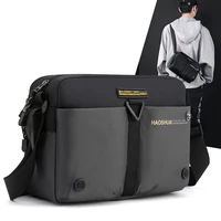 new men messenger bag waterproof nylon small satchel boys shoulder bags casual travel crossbody bags for male belt handbag 2022