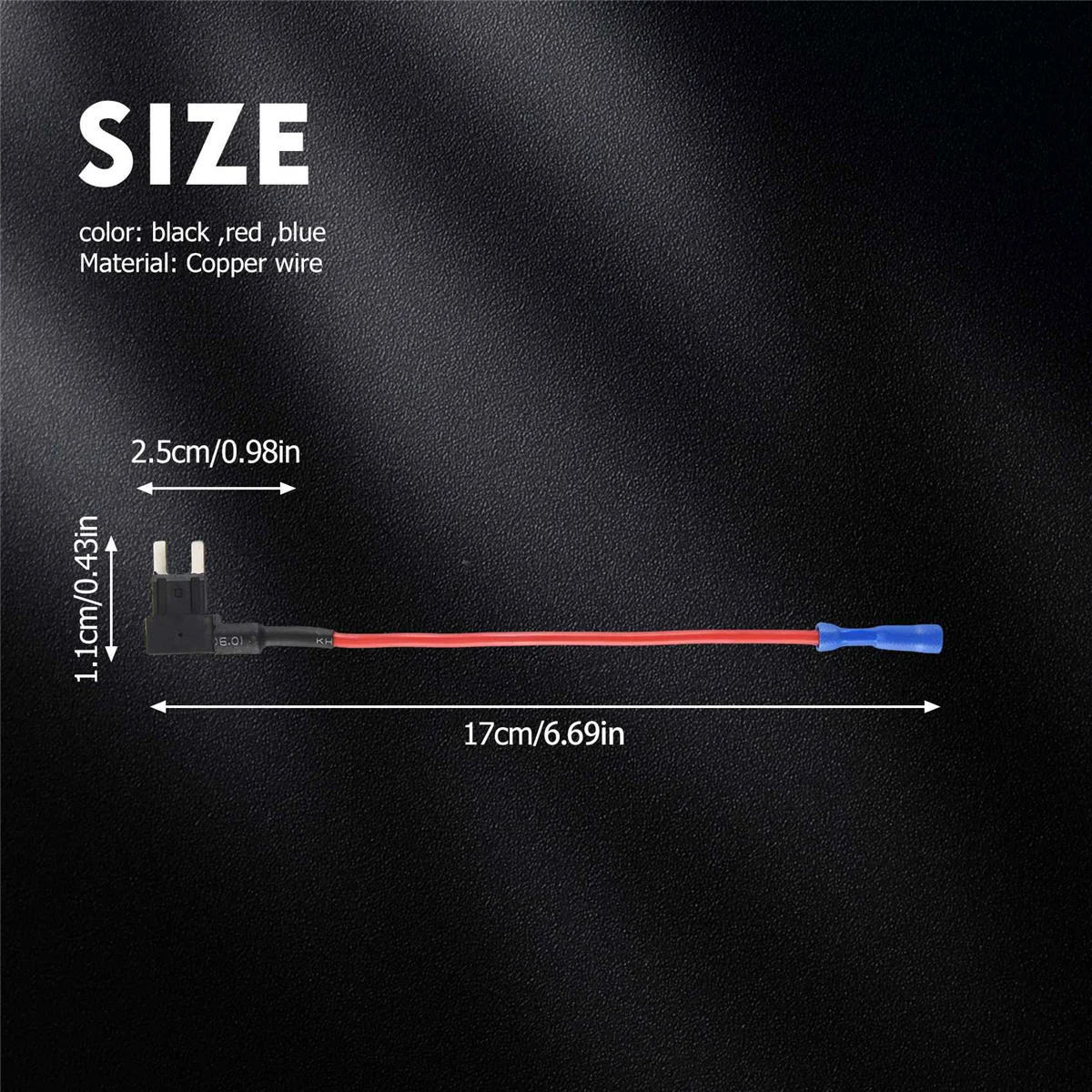 2-вставной адаптер предохранителя кран напряжения для автомобильных