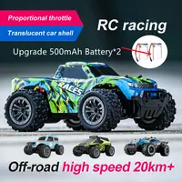 Rc Car 1/20 2.4g Mini Off Road Drift Remote Control High-speed Kids Gift For Boy Built-in Dual Led Lights Car Shell Luminous Toy
