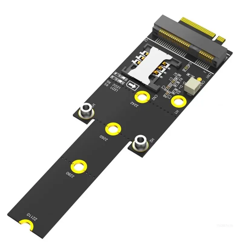 Адаптер Mini PCIE к M.2 M Key поддержка 2242 2260 2280 221100 жесткий диск NGFF Nvme Converters адаптер карта