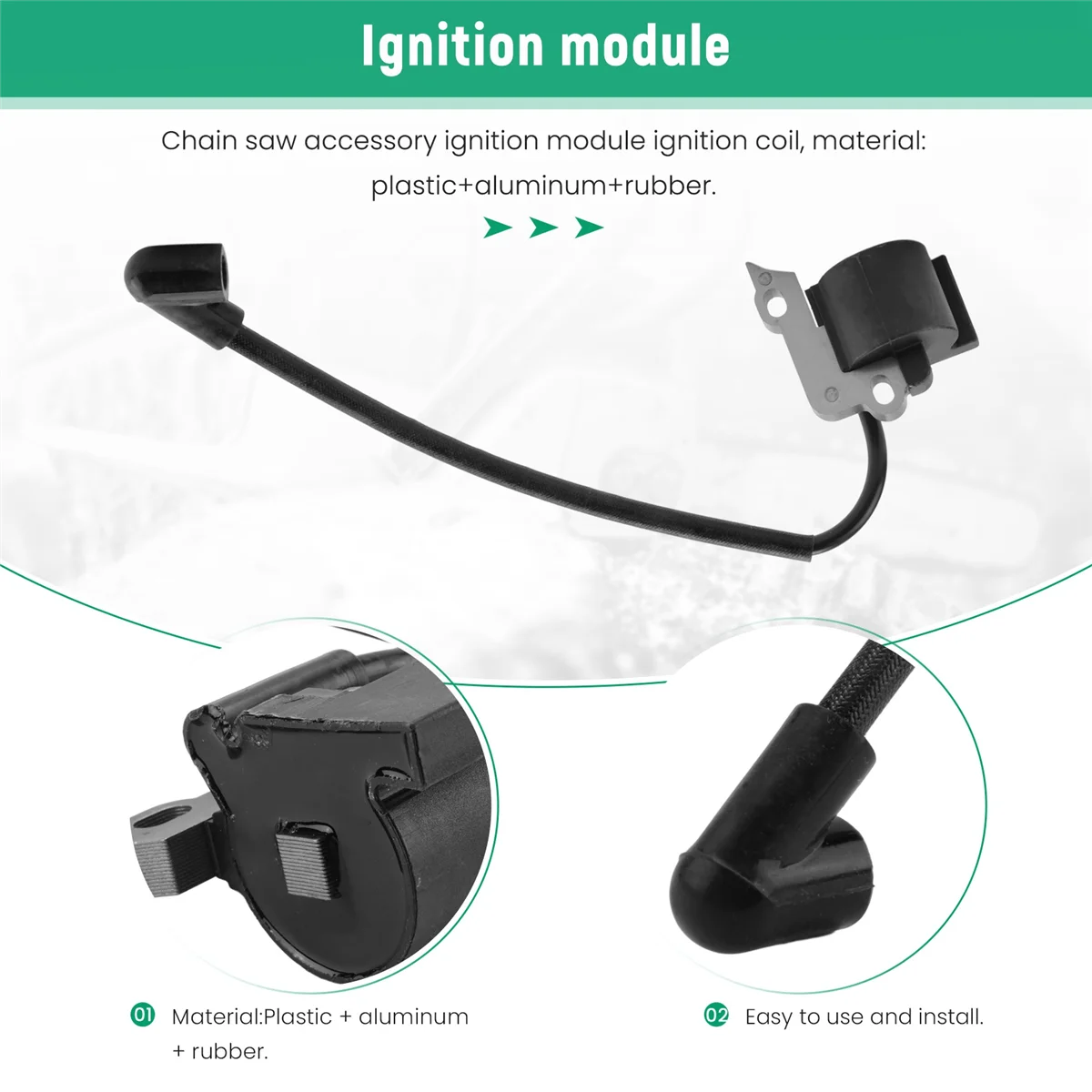 Модуль зажигания Катушка 530039198 для ремесленных аксессуаров цепной пилы птицы