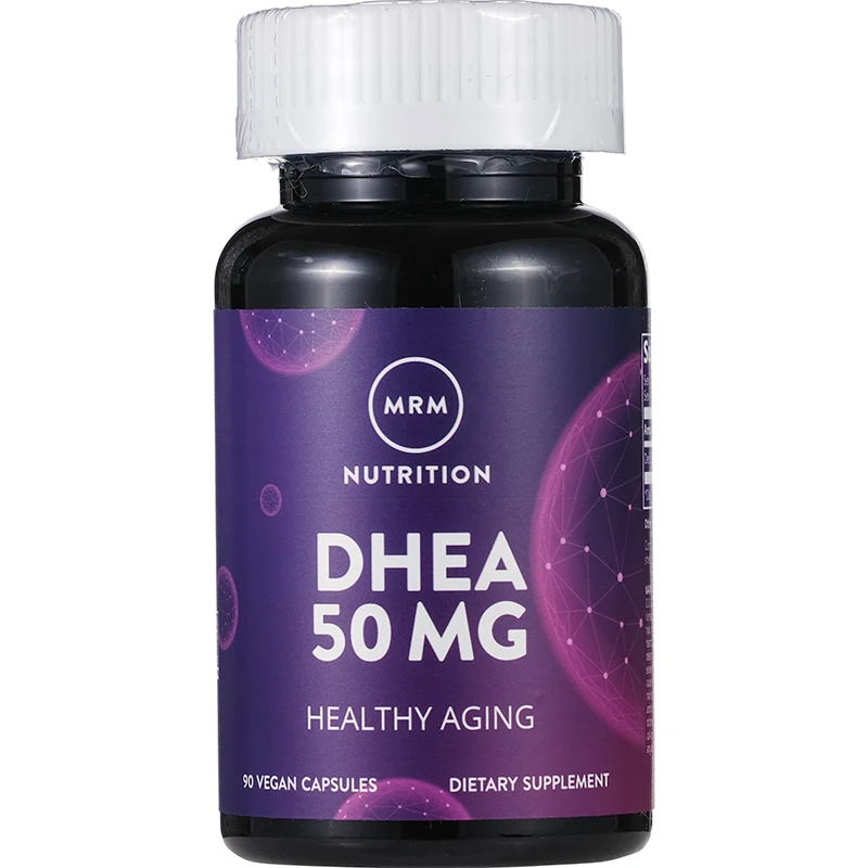 

DHEA 50 мг (микронизированный) Устойчивый выпуск 90 колпачков/бутылка дегидроизоандростерона