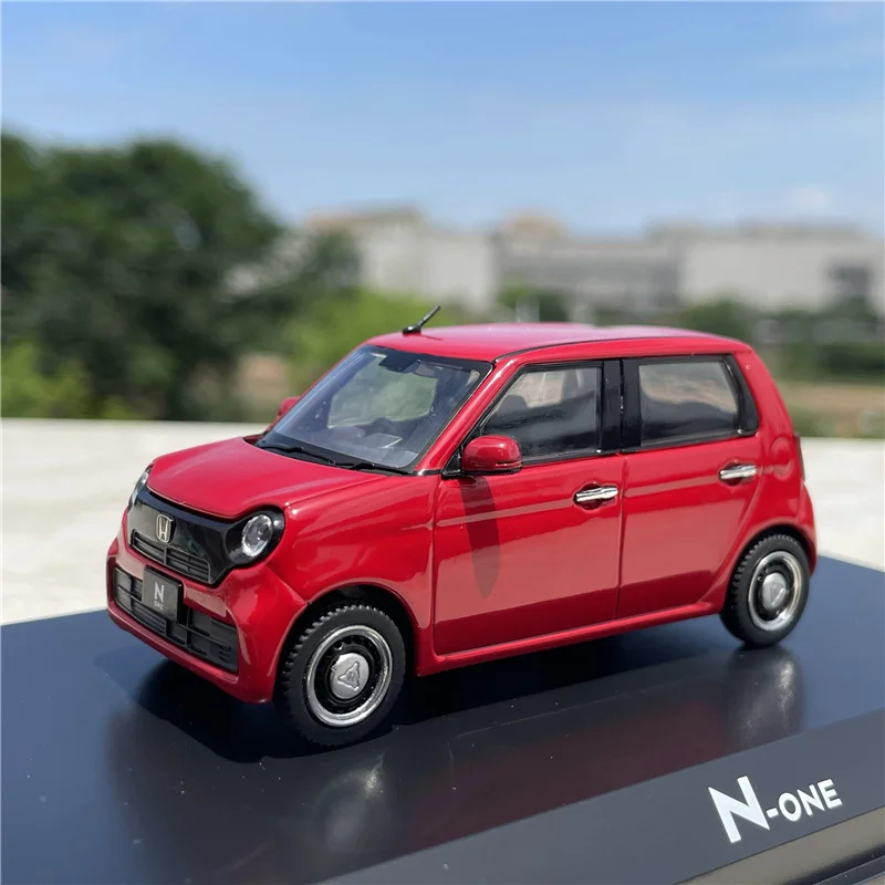 Фото Модель автомобиля Honda K-CAR N-One из сплава, модель литая металлическая мини-автомобиля, модель миниатюрной коллекции в масштабе, детская игрушка в подарок, 1/43 №3