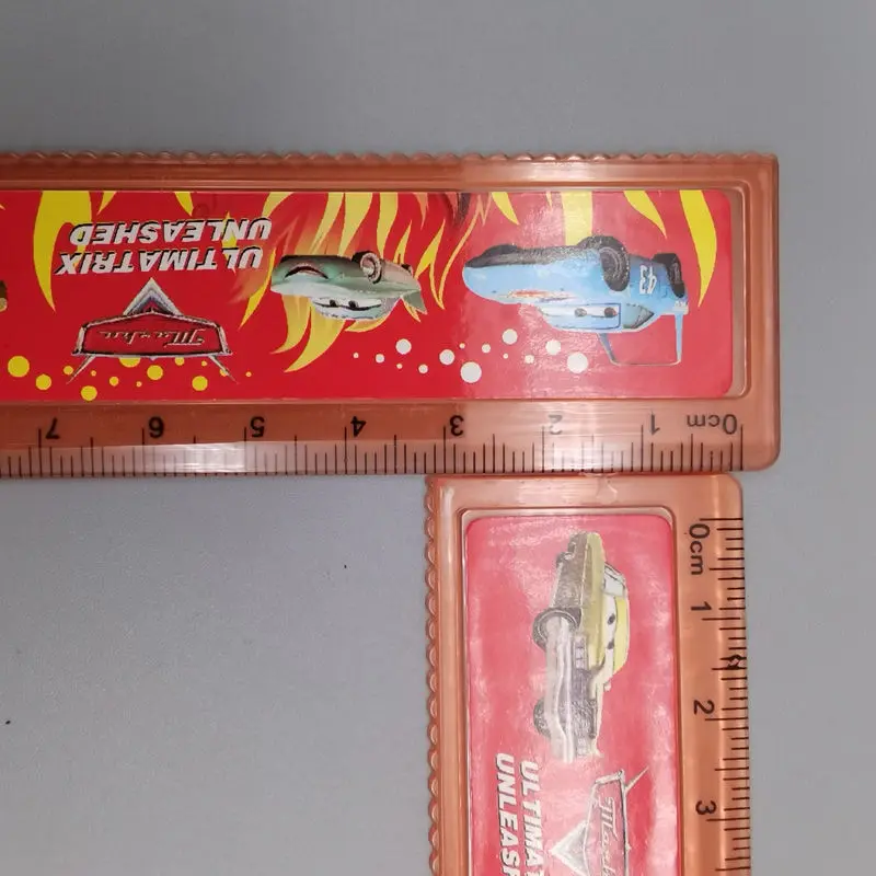 Новинка мультифункциональная пластиковая линейка с мультяшными персонажами из