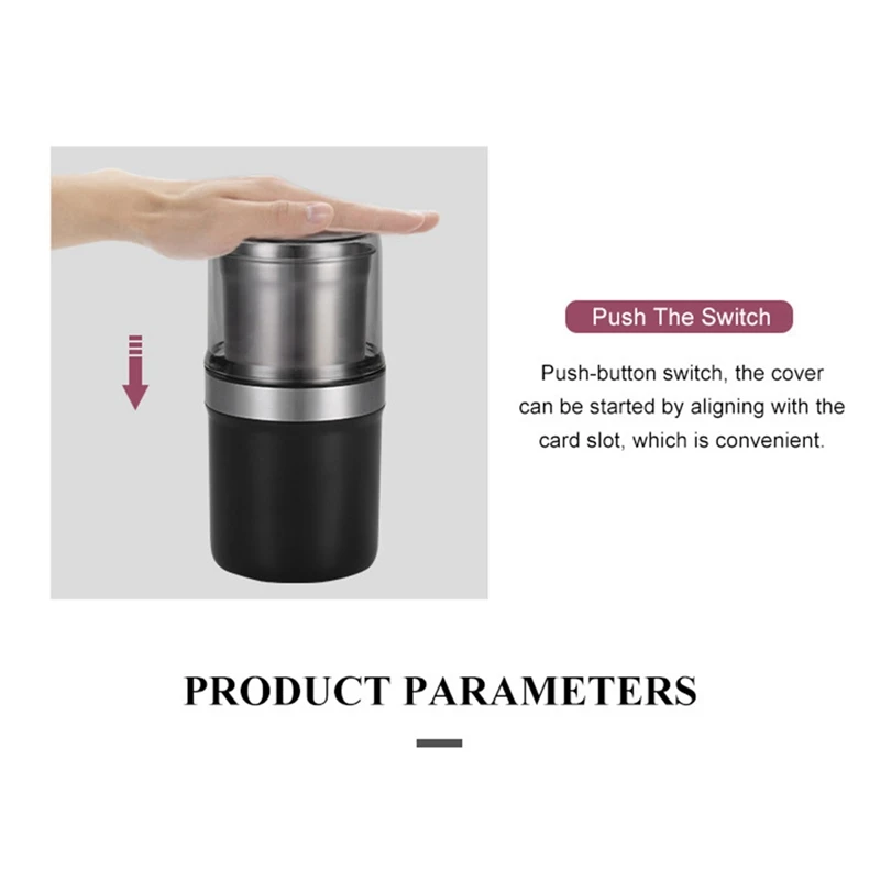 Электрический маленький измельчитель Мясорубка настенный для влажной и быстрой