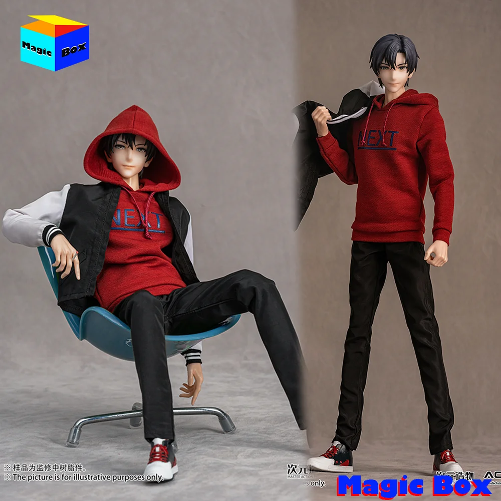 

kamisoul AS003 1/6 The King's Avatar YeXiu Anime Figure Model 12 inch Male Soldier Action Doll Full Set Collectible In Stock