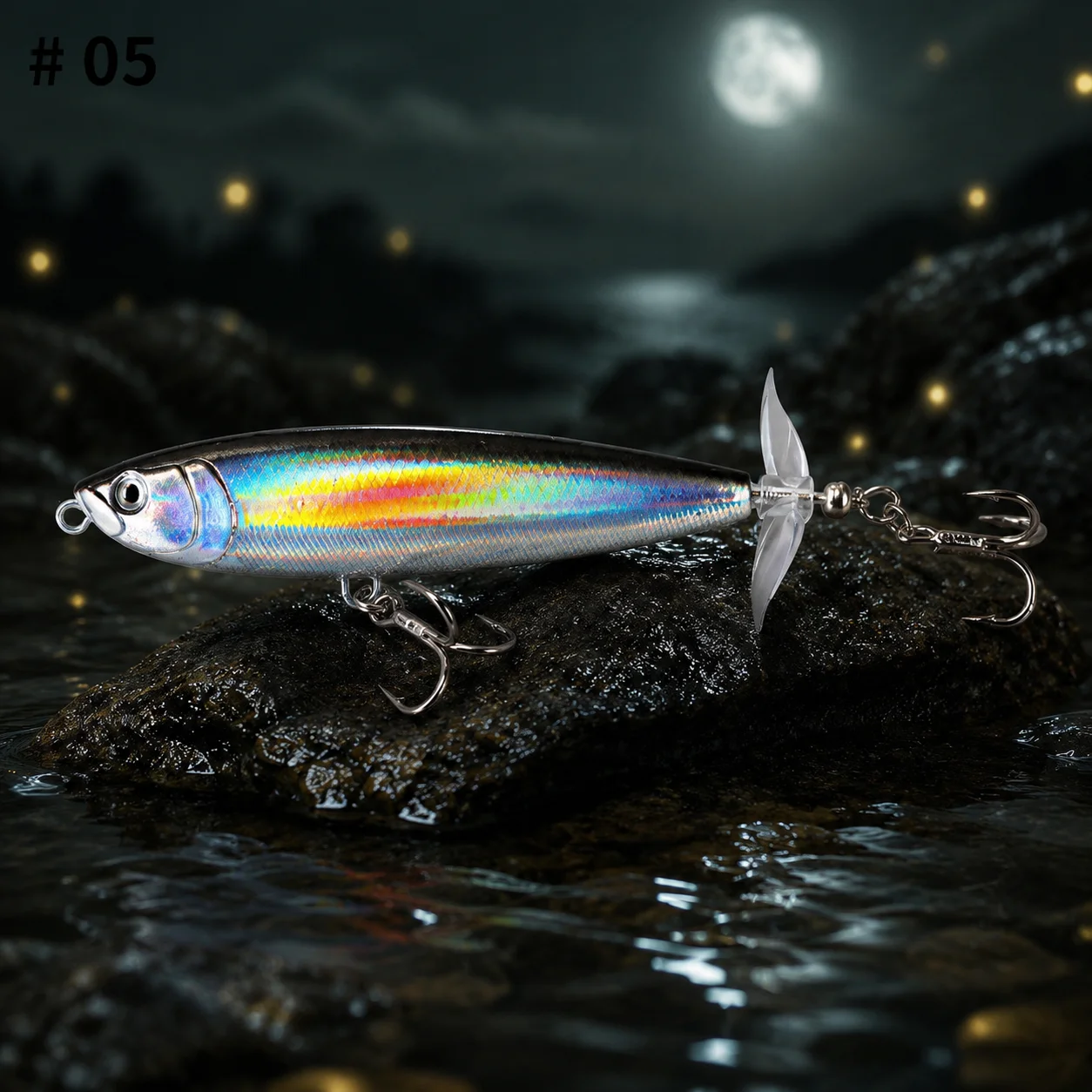 Рыболовная приманка Whopper Plopper 7г 11г, поверхностная пластиковая троллинговая приманка, искусственная жесткая приманка-карандаш для морского окуня и форели. (art.: 3920dce025fef) - 3920dce025fef