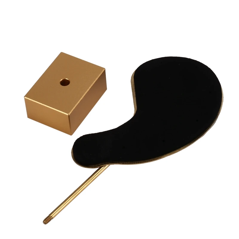 Fashion Earring Display Stand Microfiber Earring Holder Ear-Shaped Ear Clip Stud Jewelry Display Organizer Stand