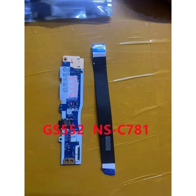 Фото Оригинальная плата аудиоинтерфейса для GS452 GS552 NS-C781 для Lenovo Ideapad 3-14ITL05 14IGL05, 100% тест в порядке №4