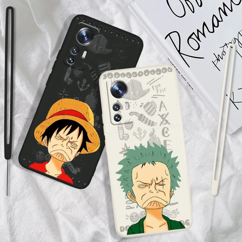 

Good looking One Piece Characters For Xiaomi Mi 9 Pro 10S 10T Pro 10i 10 11 Ultra Pro Lite 11i 11 Mix 3 Liquid Rope Phone Case