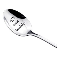 durable spoon lightweight utility stainless steel dessert scoop coffee spoon spoon