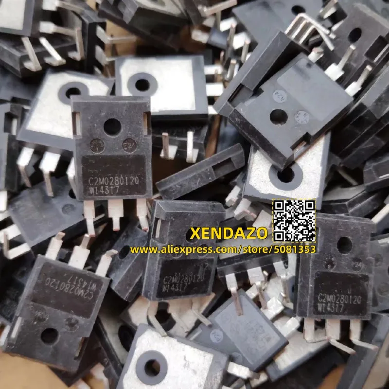 

5 шт./лот C2M0280120 C2M от 0280120 до-247, трубка из карбида кремния с полевым эффектом, 10 А, 1200 в