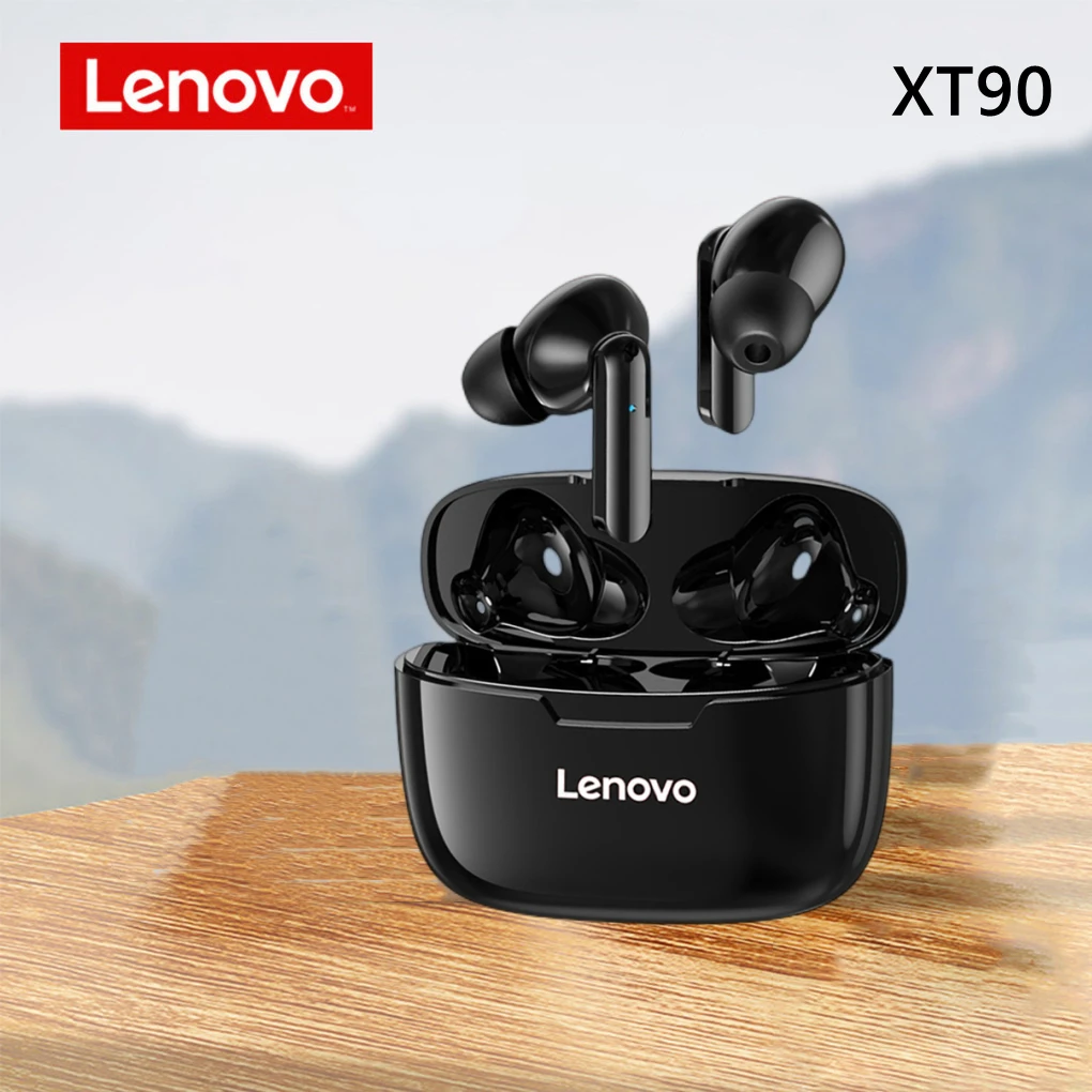 

Original Lenovo XT90 TWS True Wireless Bluetooth 5.0 Earphones Touch Control Mini Earbuds Sport Handsfree Headset Headphones