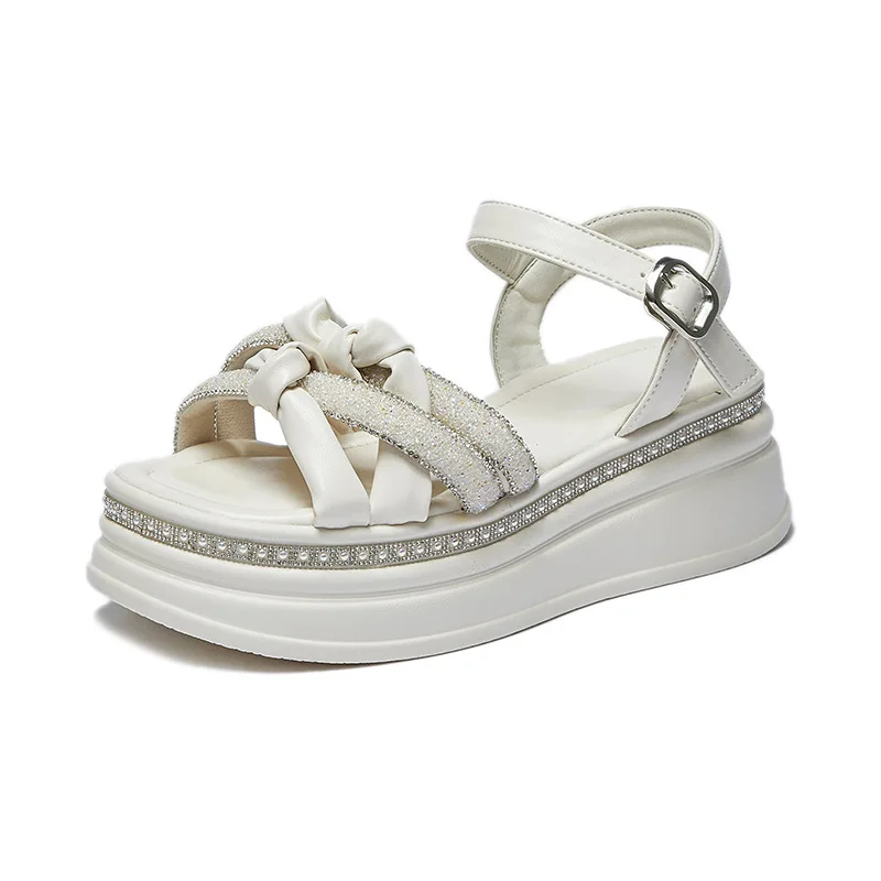 

Женские сандалии на платформе, повседневные пляжные сандалии, дизайнерские сандалии, лето 2023