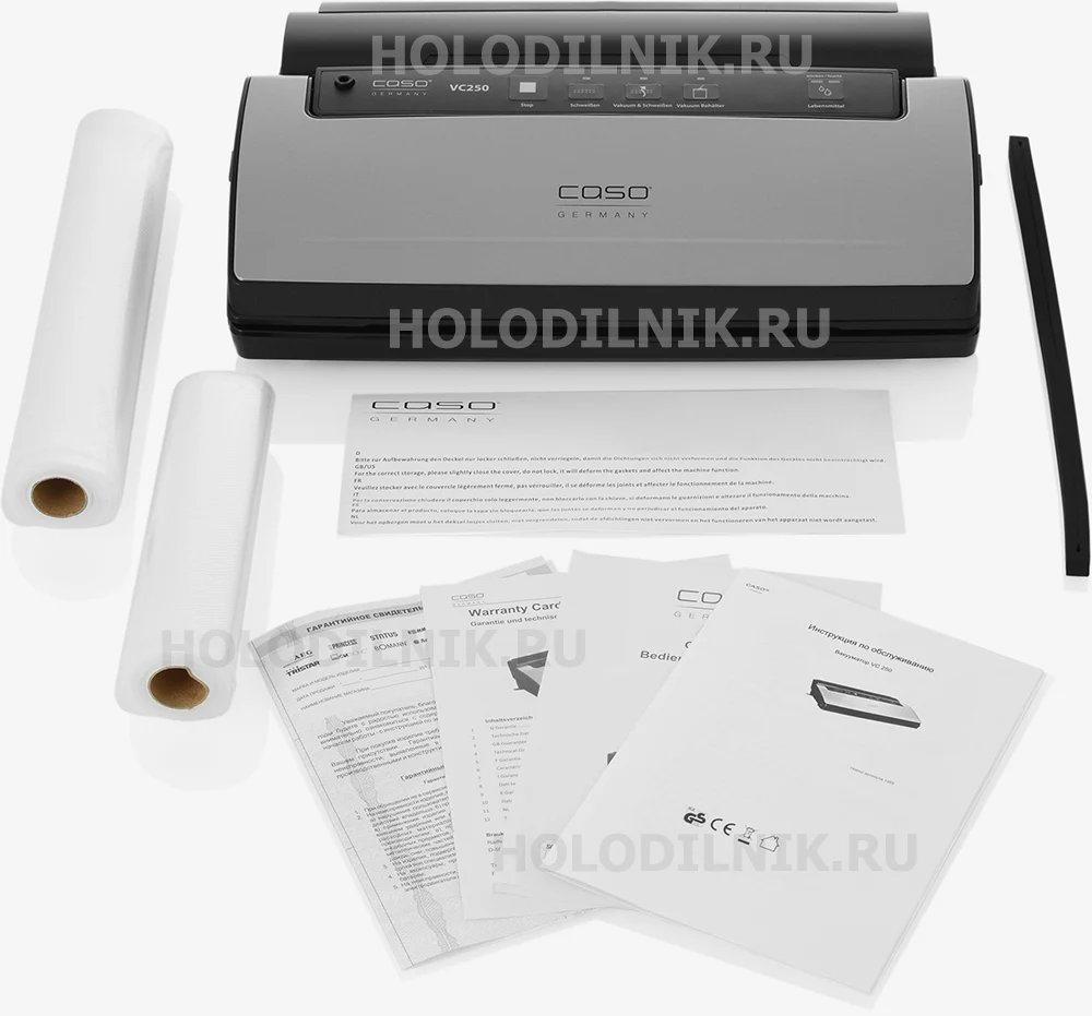 Вакуумный упаковщик CASO VC 250 | Бытовая техника
