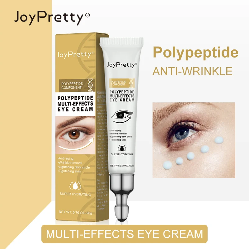 

JoyPretty Eye Bags Eye Cream Multi-effects Wrinkle Removal Anti Aging Tightening Puffiness Treatment Under Eye Skin Care Beauty