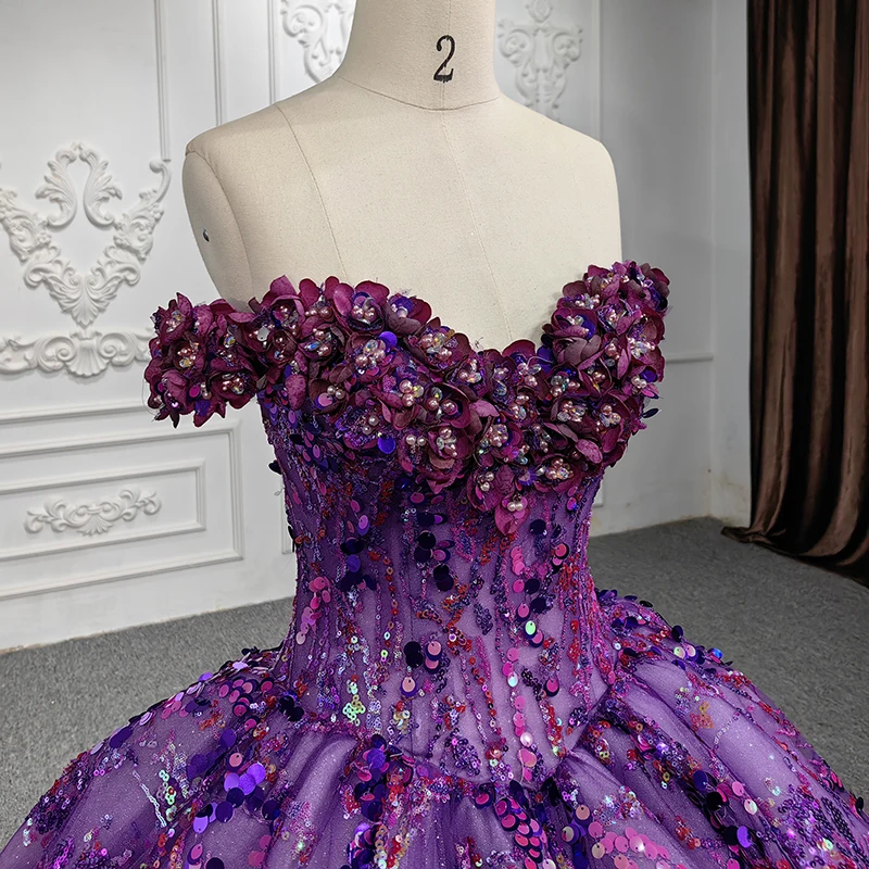 Рисунок 5 - Изысканное Фиолетовое Женское платье