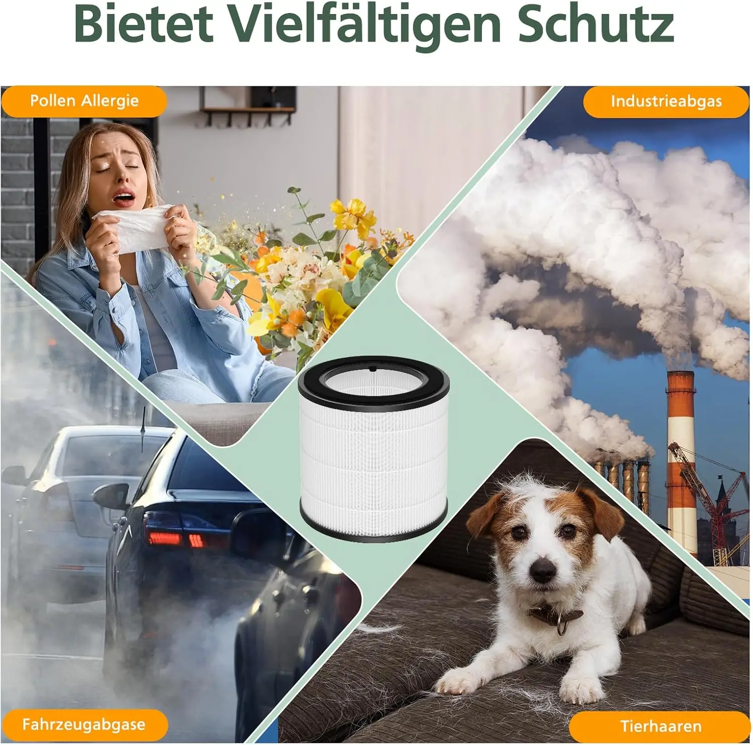 Фото Заменяет фильтр FY0194/30. Сменный HEPA-фильтр для очистителя воздуха Philips AC0830/10, AC0820/30, AC0820/10, AC0819. Высокоэффективный. №4
