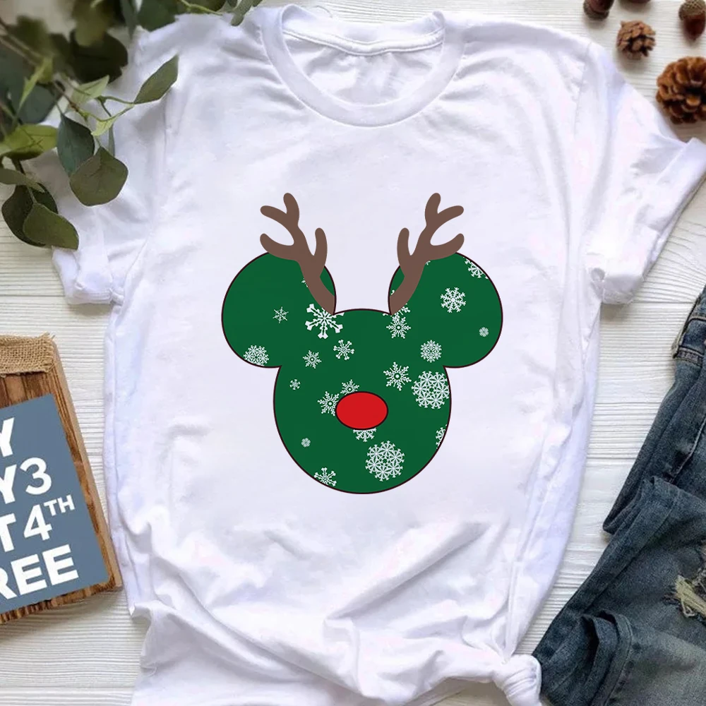 

Disney Creativity Mickey Print Men White T-Shirt Outdoor Style Y2K Style Short Sleeve Dropship Cartoon Male T Shirt Harajuku Tee