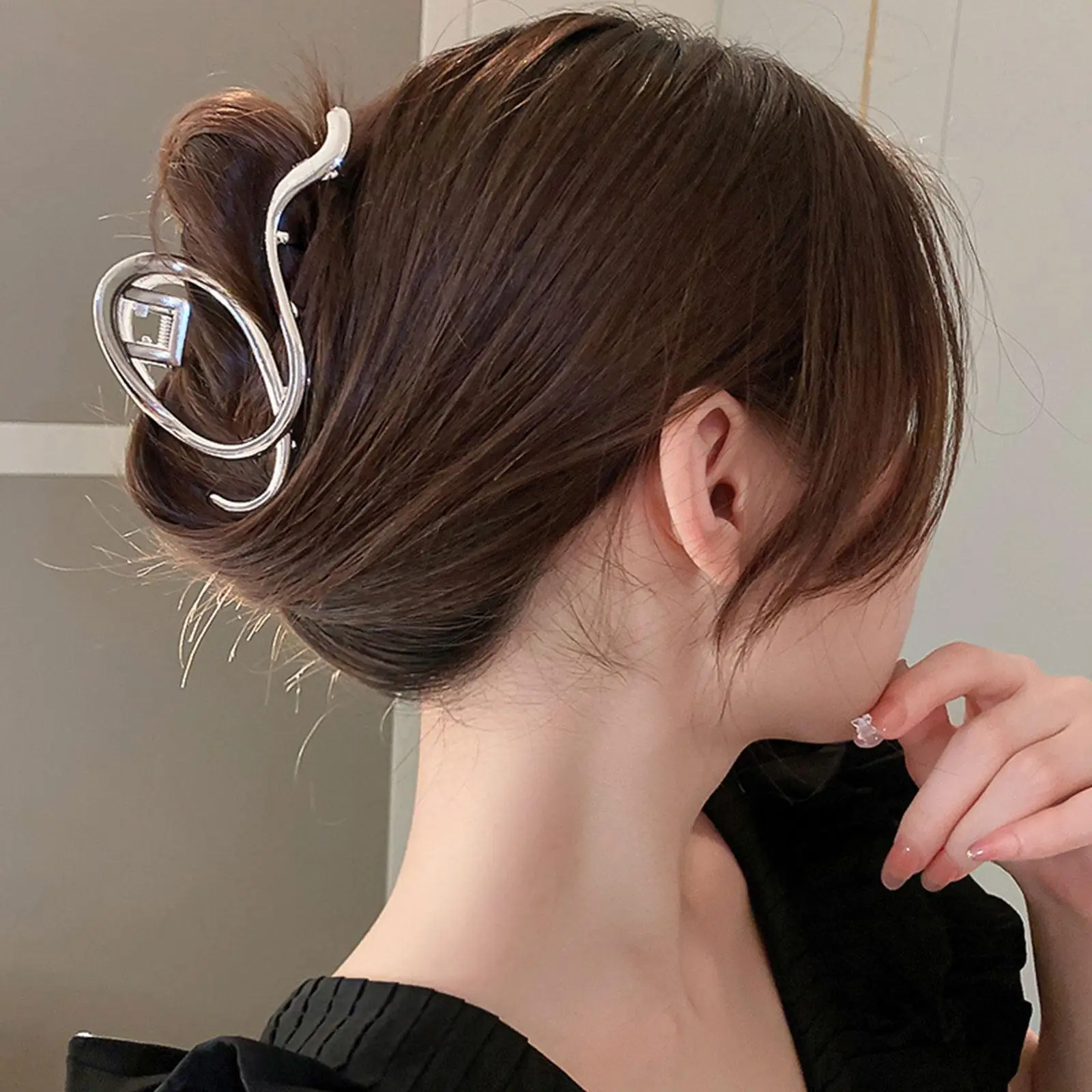 

Новинка 2022, Женские Элегантные Заколки для волос, заколка для волос неправильной формы, элегантная Золотая шпилька для волос, аксессуары дл...