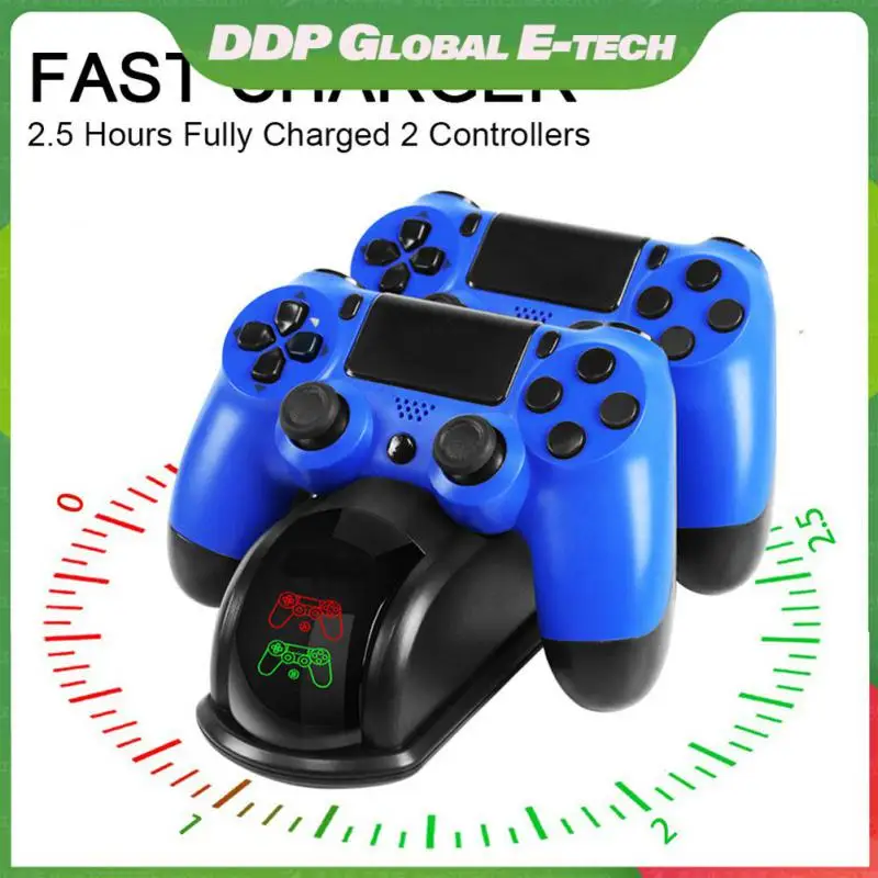

Gamepad Holder Charger Station Wireless Gamepad Controle Charger Dual Controllers Fast Charging Dock Usb Base Stand