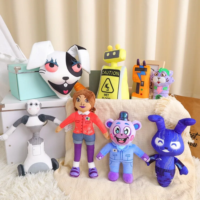 

FNAF плюшевые игрушки в виде поломки безопасности, милые животные, окрашенные вручную, Фокси, Бонни, медведь, ленбит, мягкая плюшевая кукла, подарок для детей на день рождения