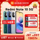 Глобальная версия смартфона Xiaomi Redmi Note 10 5G NFC 4 Гб 64 ГБ 4 ГБ 128 ГБ Dimensity 700 90 Гц дисплей 48MP камера 5000 мАч