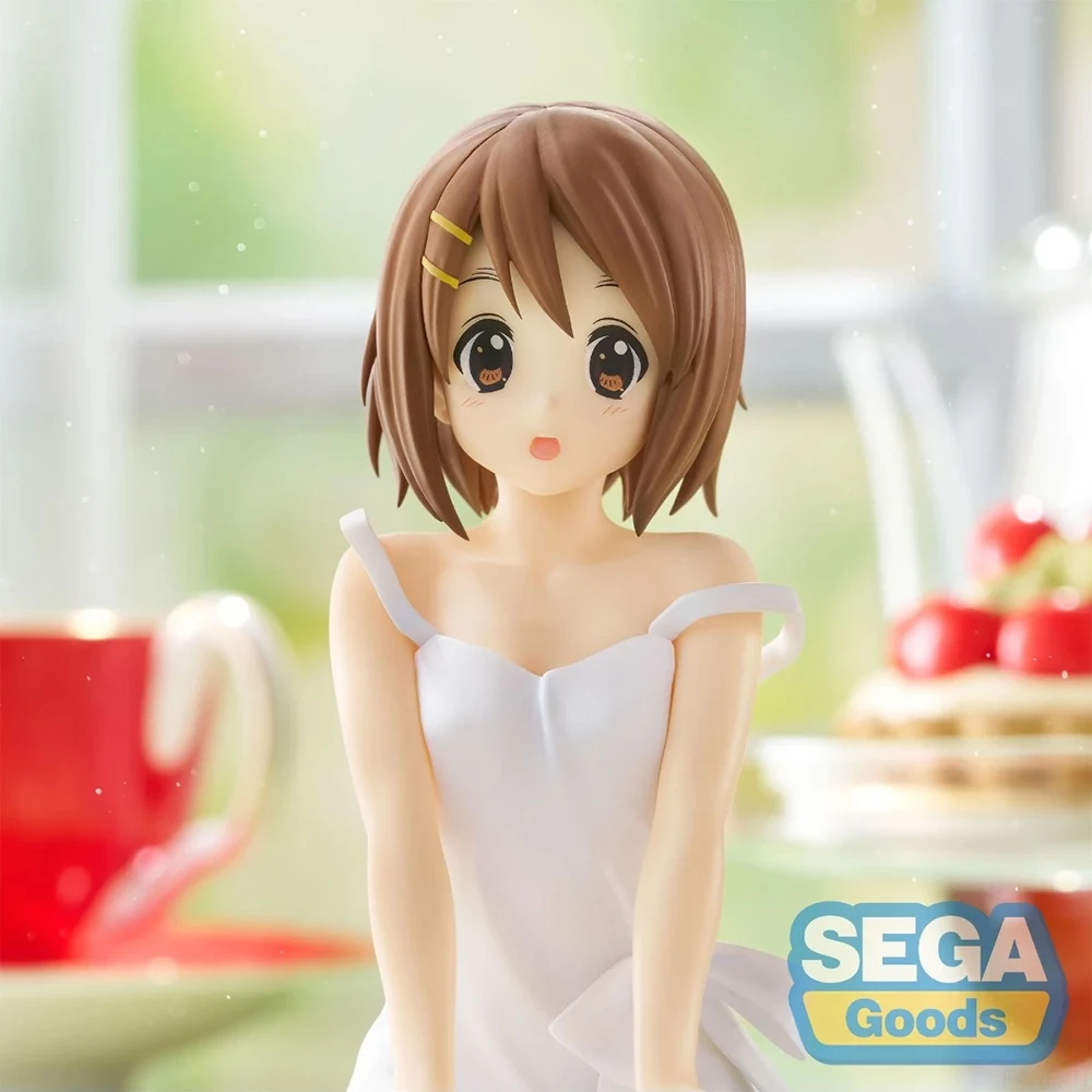 Фото 100% Оригинальный товар в наличии Sega Fave Yumemirize K-ON! Фигурка аниме-персонажа Хиразавы Юи, модель для коллекции, декоративный подарок №4