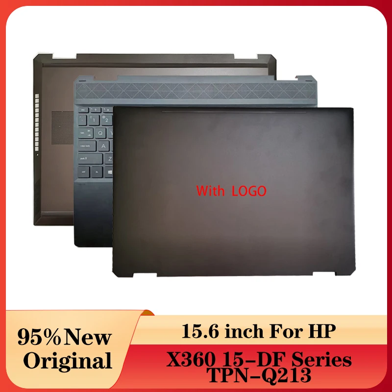 

Original 95% New Laptop For HP Spectre X360 15-DF Series TPN-Q213 15-DF0013DX Computer Case LCD Back Cover/Palmrest/Bottom Case