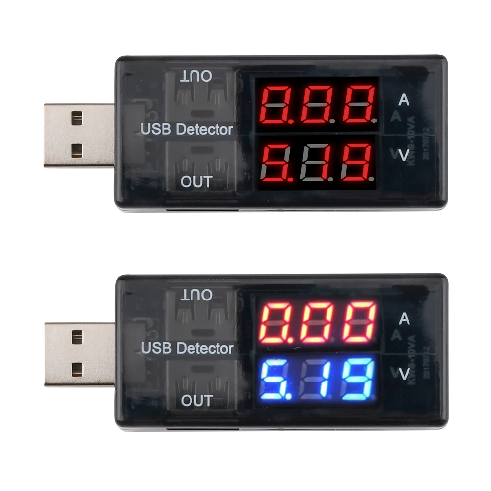 

USB Charger Tester Doctor Voltage Current Meter Voltmeter Ammeter Battery Capacity Tester Mobile Power Detector
