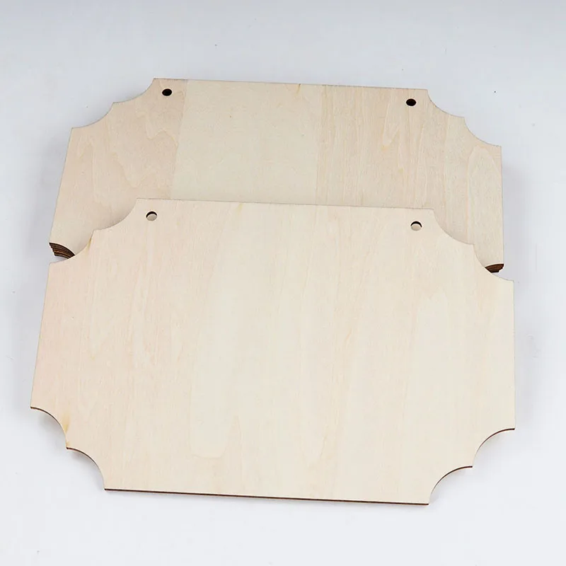 

2 шт./лот, креативный деревянный знак «сделай сам», бирка для домашних животных, пустой деревянный декоративный лист с номером, подвесные укр...