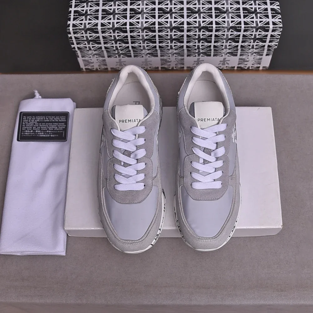 PREMIATA/мужская удобная простая нишевая модная универсальная повседневная обувь в