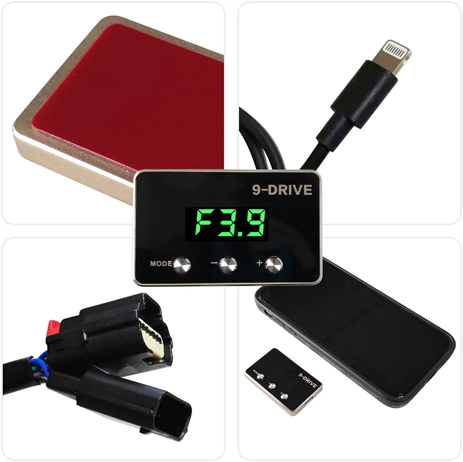 Контроллер реакции дроссельной заслонки 9 режимов привода умный электронный