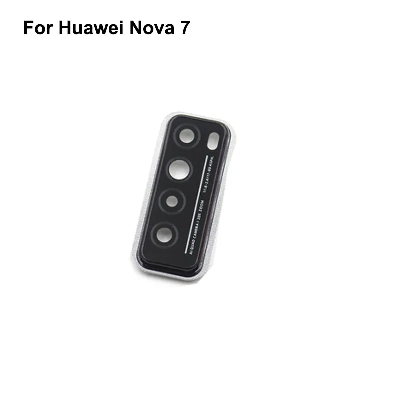 Высококачественное Стекло для задней камеры Huawei Nova 7 и стеклянная крышка Nova7
