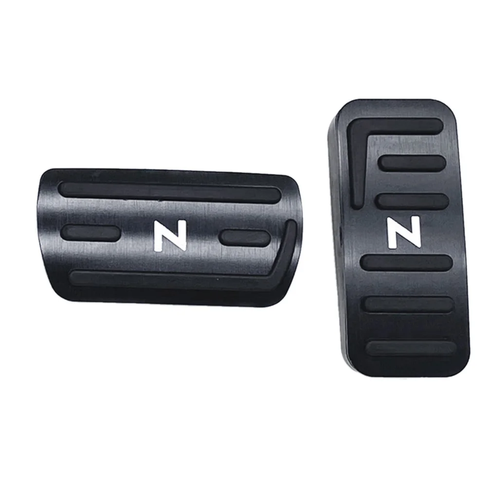 

Black Gas Accelerator Pedal and Break Pedal Cover Non-Slip for Honda N-BOX N-VAN N-WGN N-ONE JF JH JG JJ
