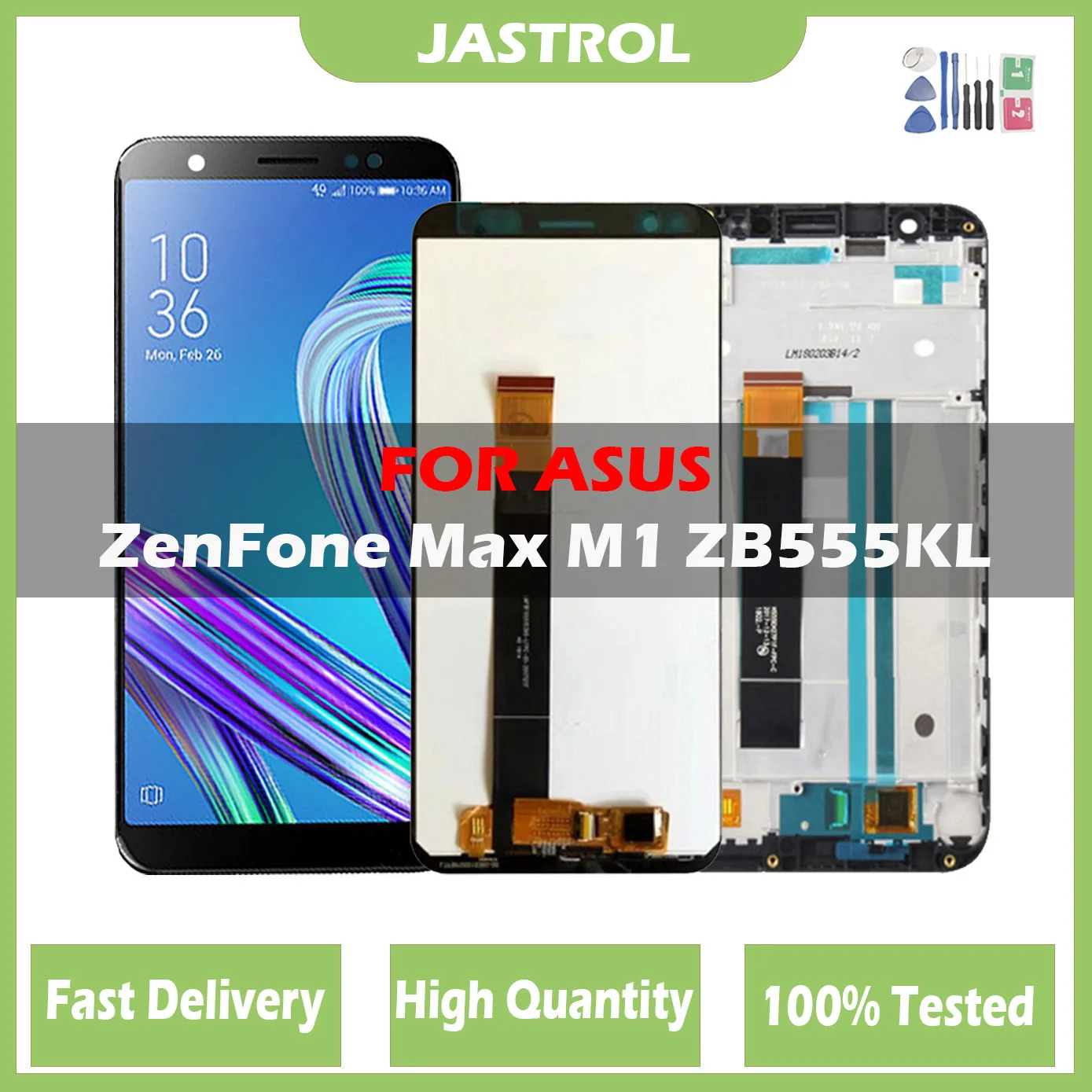 Оригинальный ЖК-дисплей для Asus Zenfone Max M1 ZB555KL, сенсорный экран, дигитайзер для Asus ZB555KL, ЖК-дисплей для Asus ZB555KL, экран
