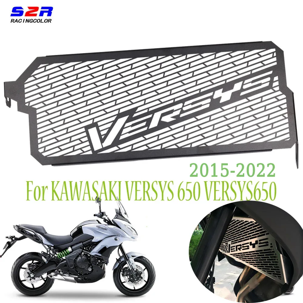 

Motorcycle Radiator Guard Grille Protection Cover For KAWASAKI VERSYS 650 VERSYS650 2023 2022 2021 2020 2019 - 2015 Stainless